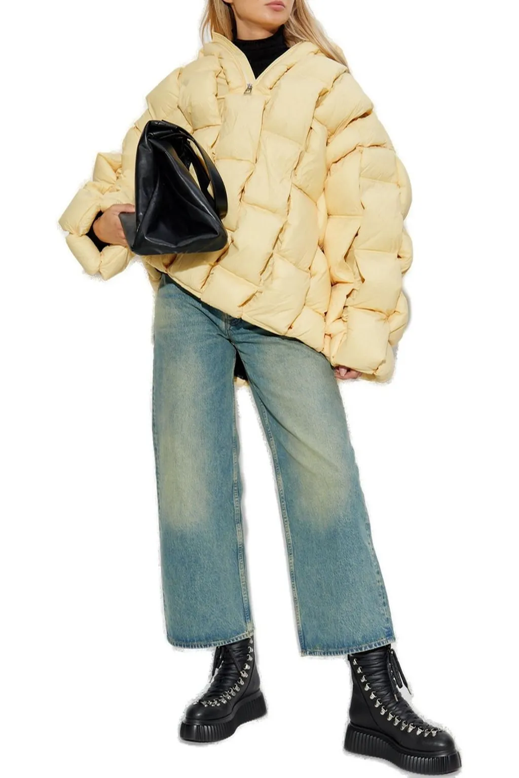 Raxxy Oversized Quilted Down Jacket