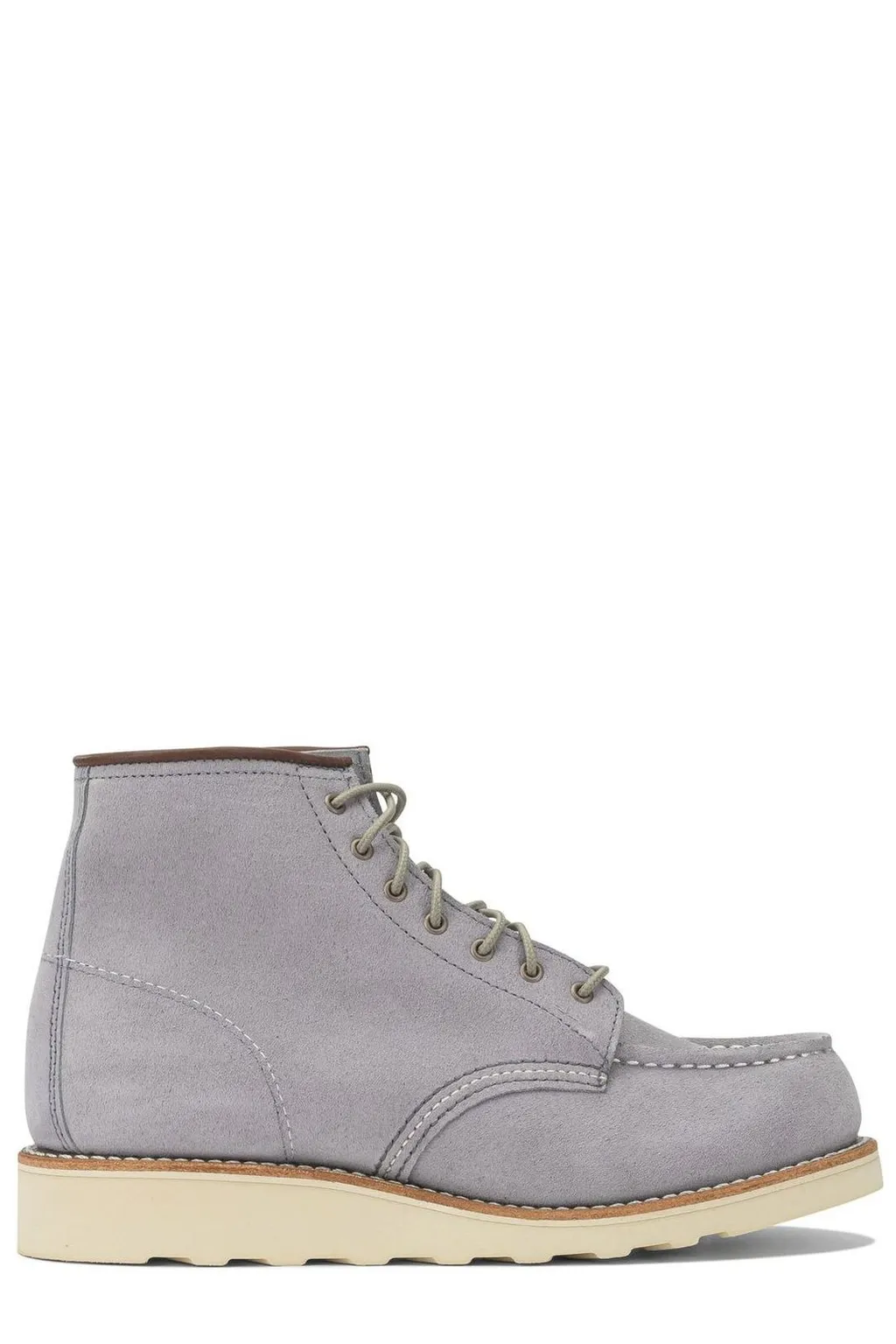 Red Wing Shoes 6 Moc Toe 3300 Lace-Up Ankle Boots