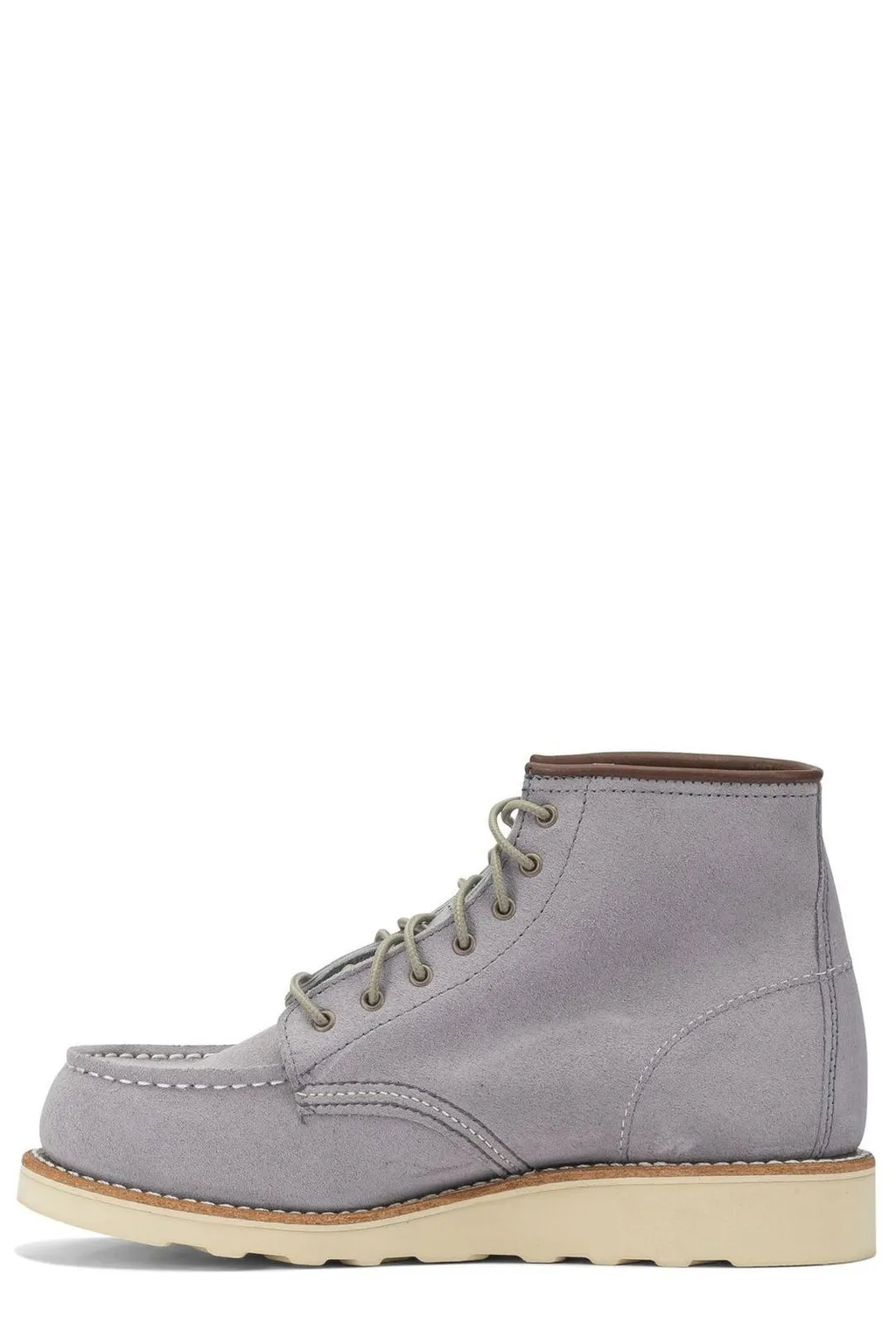 Red Wing Shoes 6 Moc Toe 3300 Lace-Up Ankle Boots