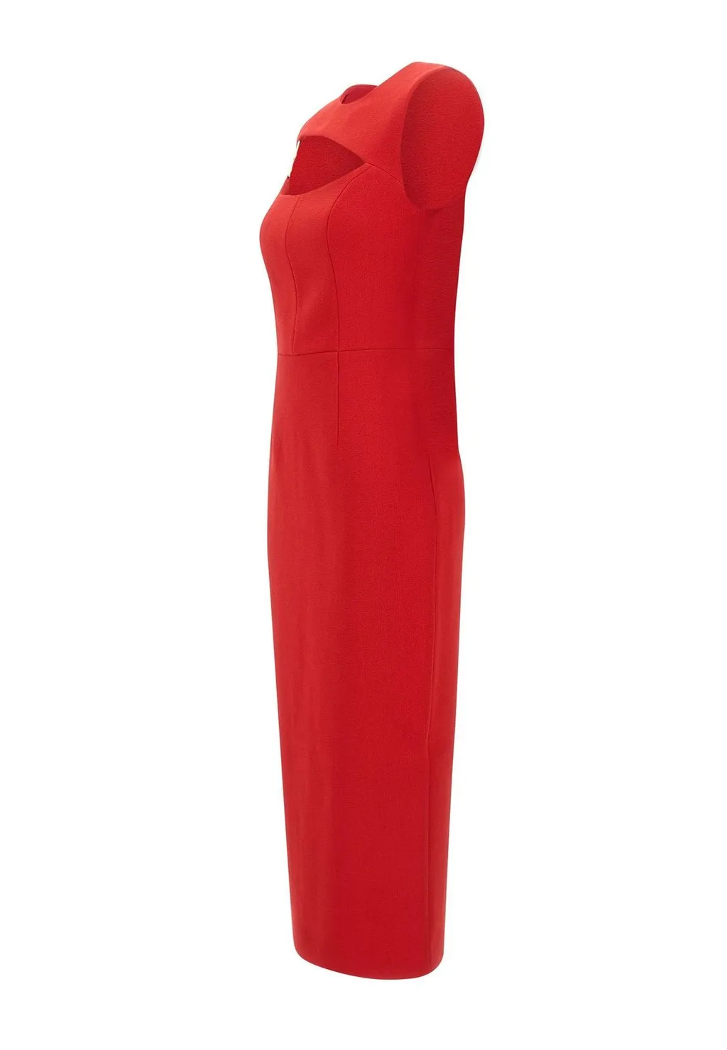 Rebecca Vallance Cameron Asymmetrical Midi Dress