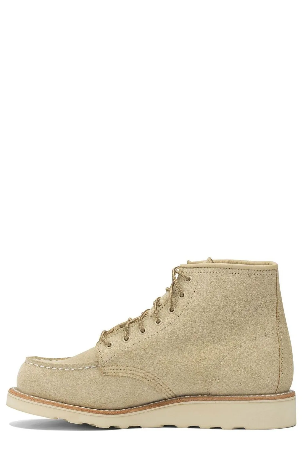 Red Wing Shoes Classic Moc Round-Toe Ankle Boots