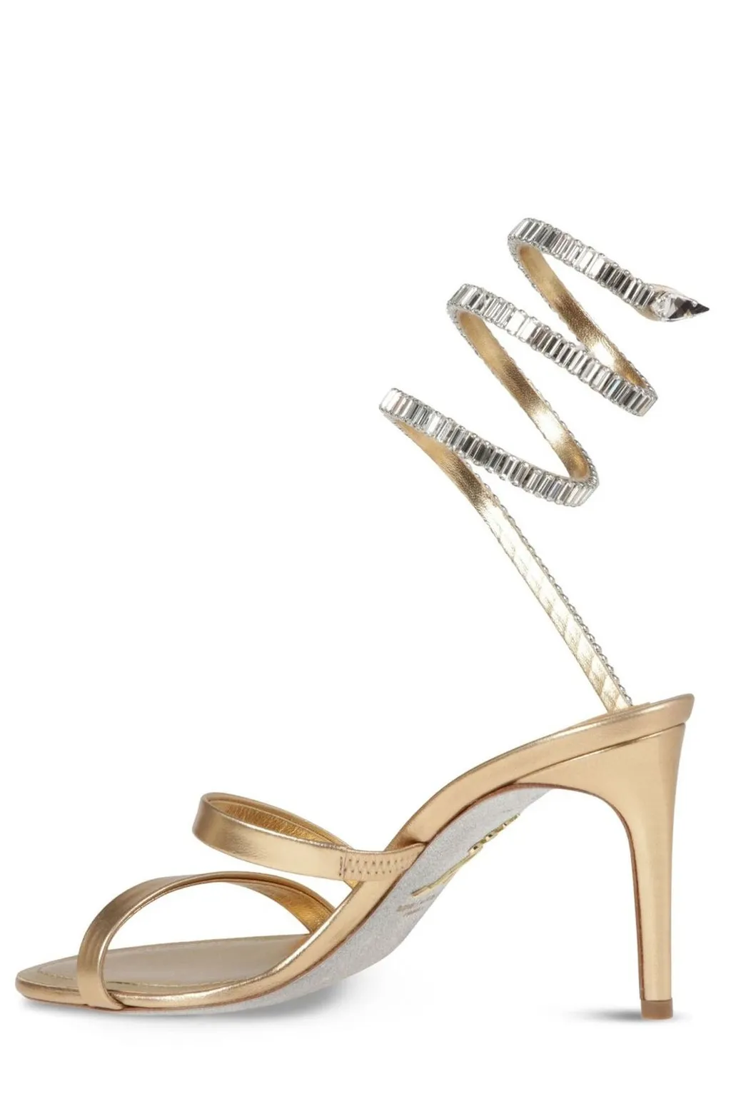 René Caovilla Embellished Heeled Sandals