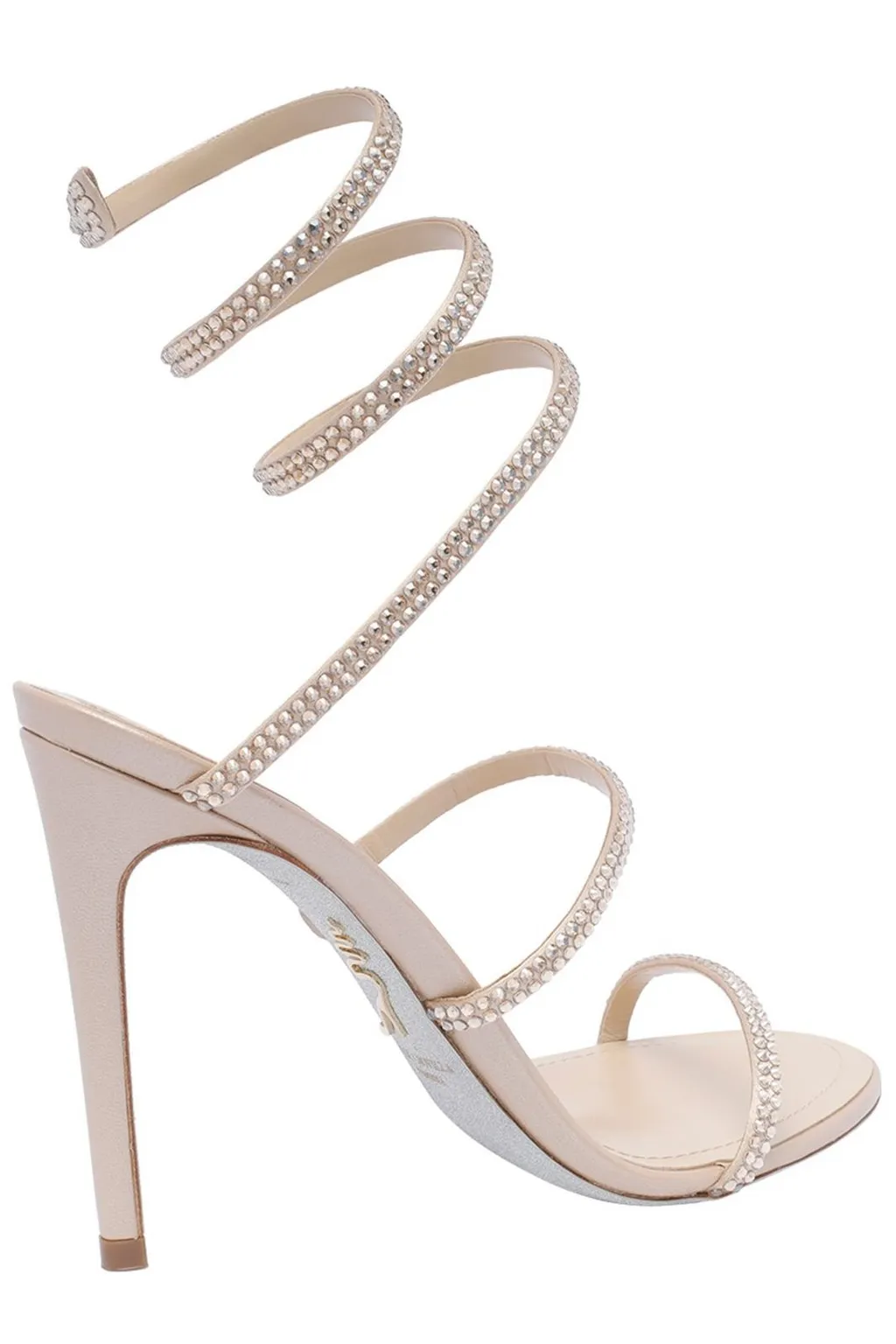 René Caovilla Cleo Embellished Heeled Sandals