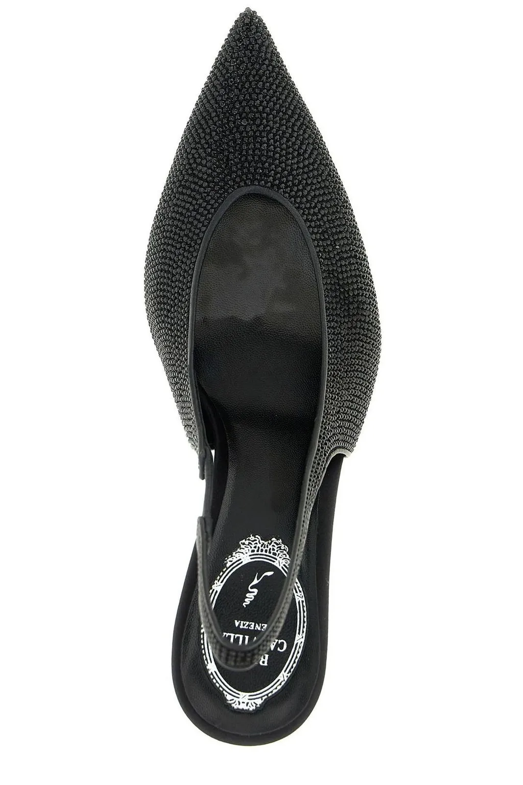 René Caovilla Jinny Slingback Pumps
