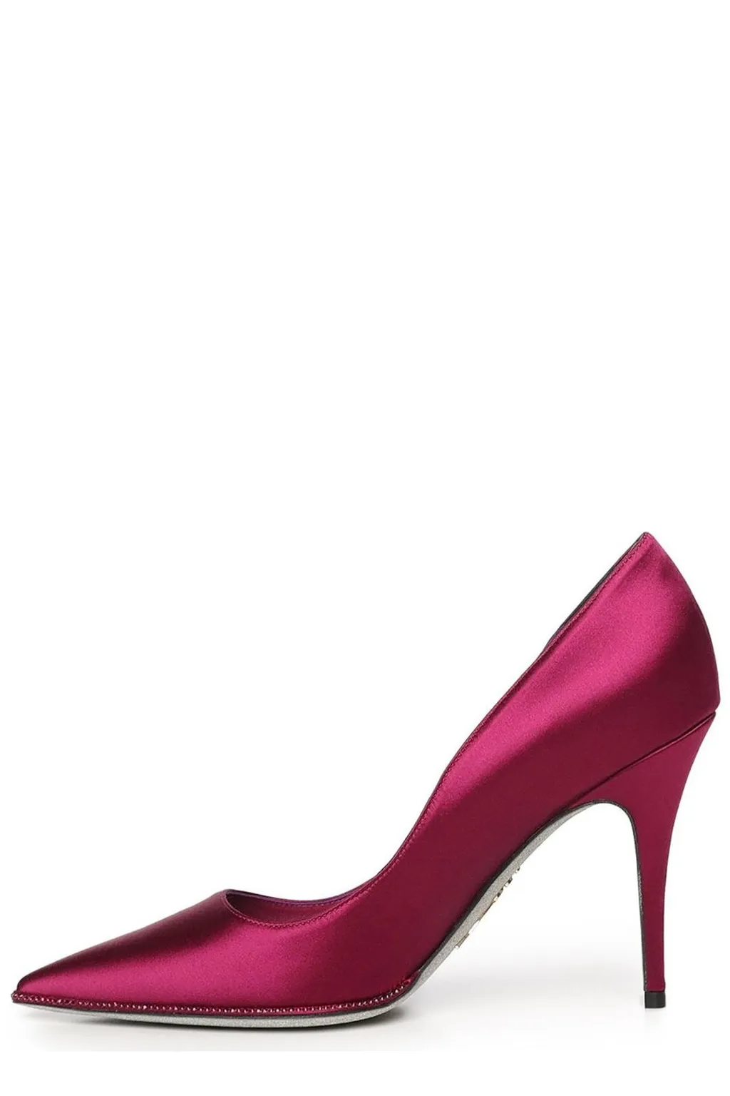 René Caovilla Pointed Toe Heeled Sandals