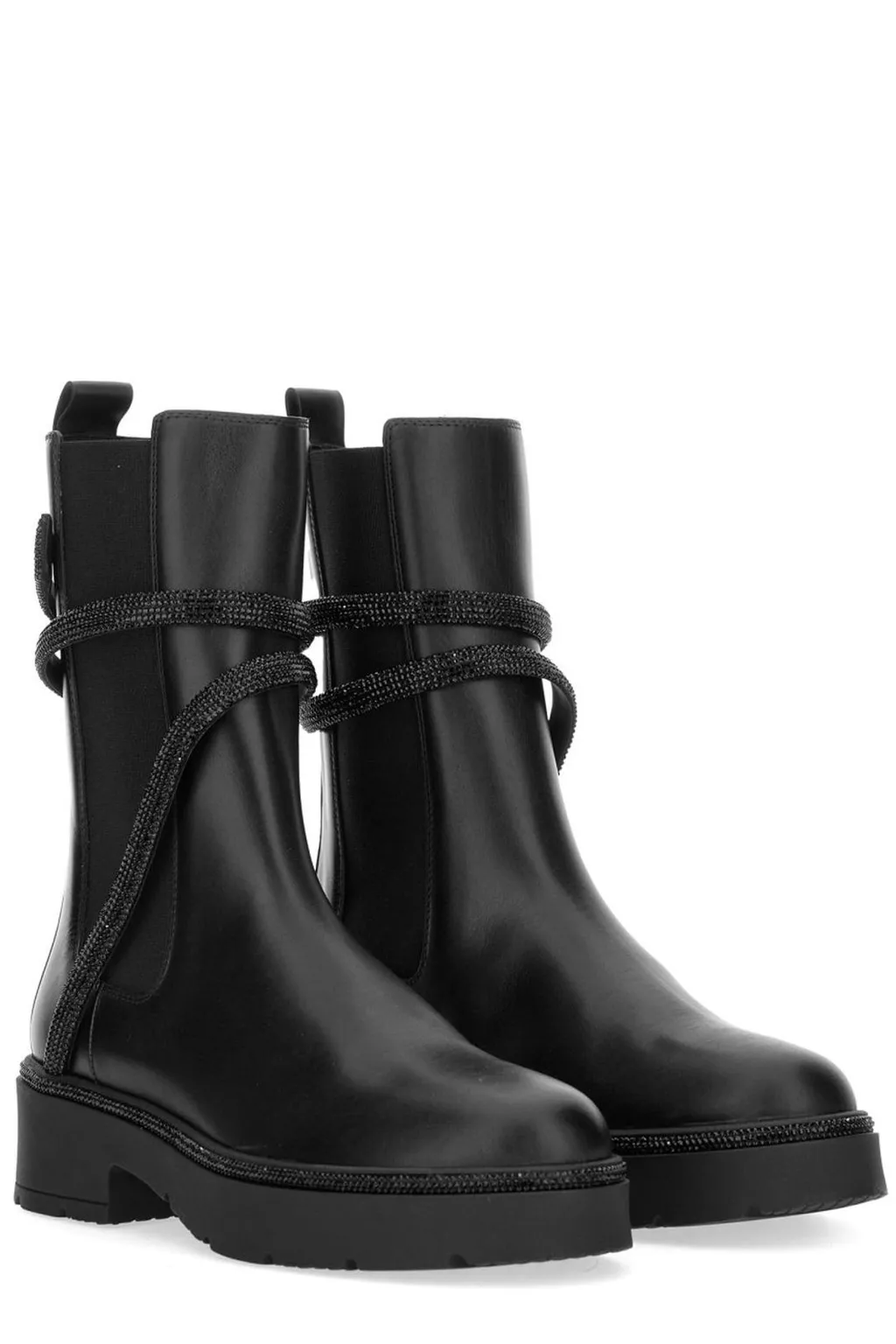 René Caovilla Cleo Combat Boots
