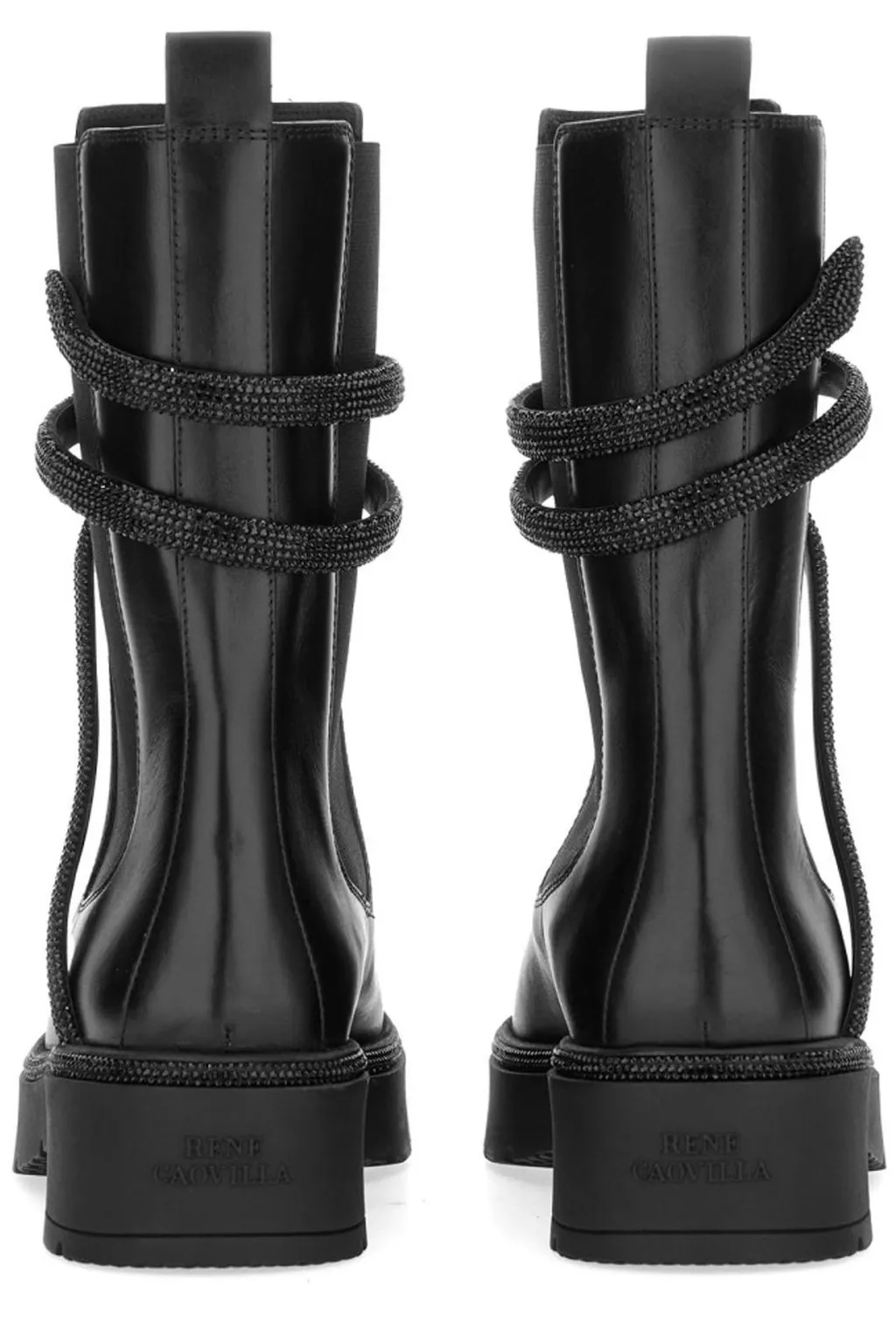 René Caovilla Cleo Combat Boots