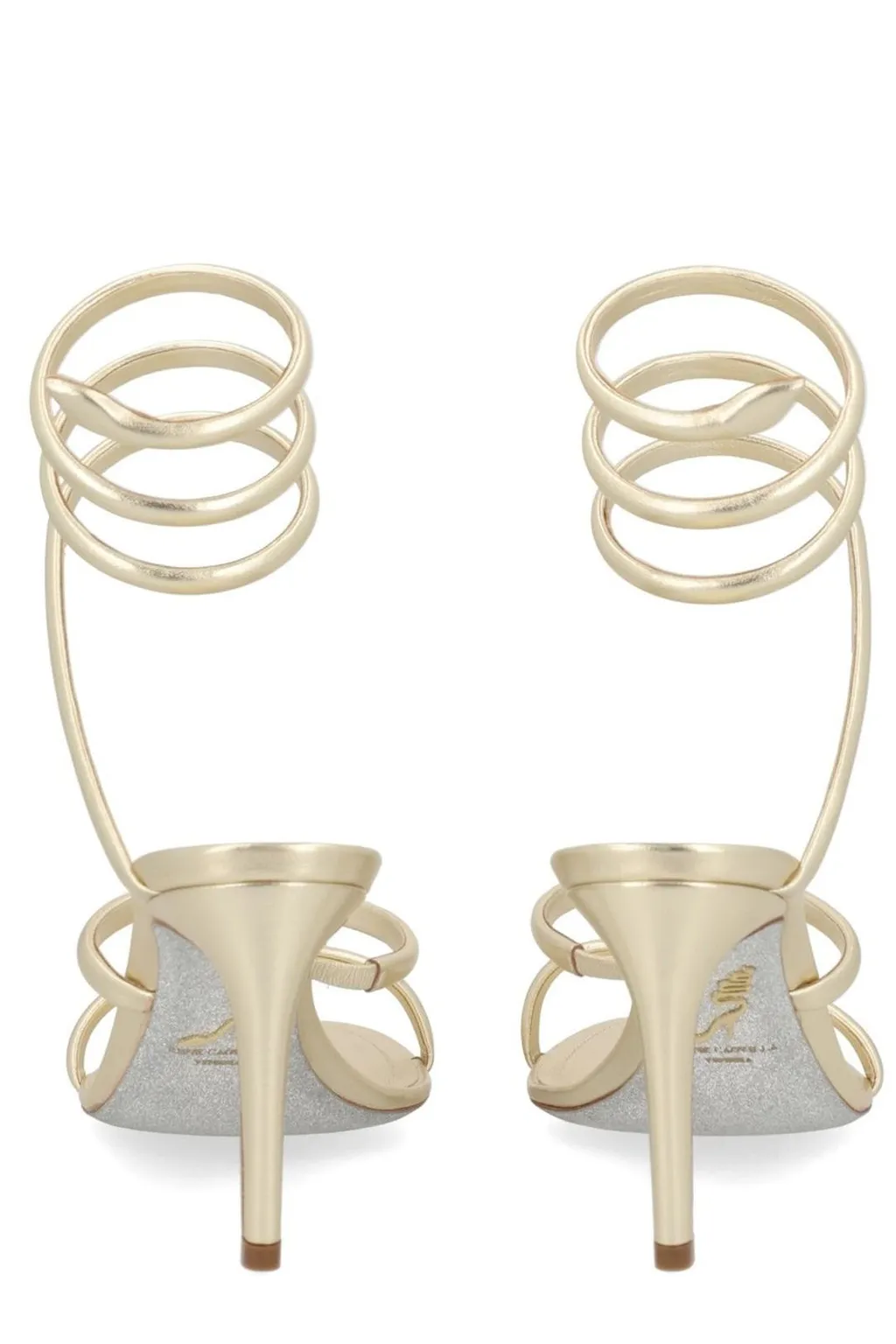 Rene Caovilla Spiral Strap Sandals