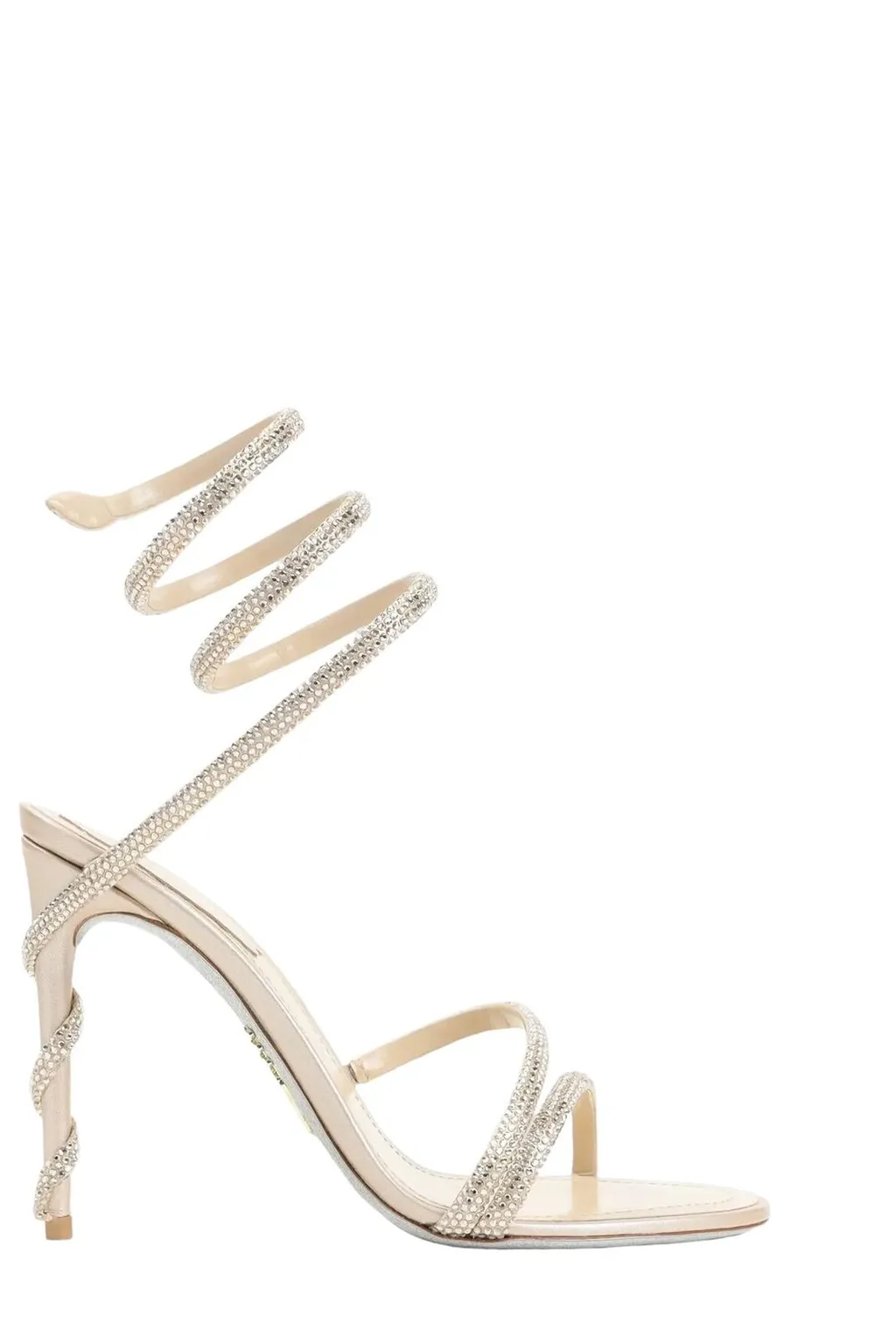 Rene Caovilla Strass Spiral Sandals