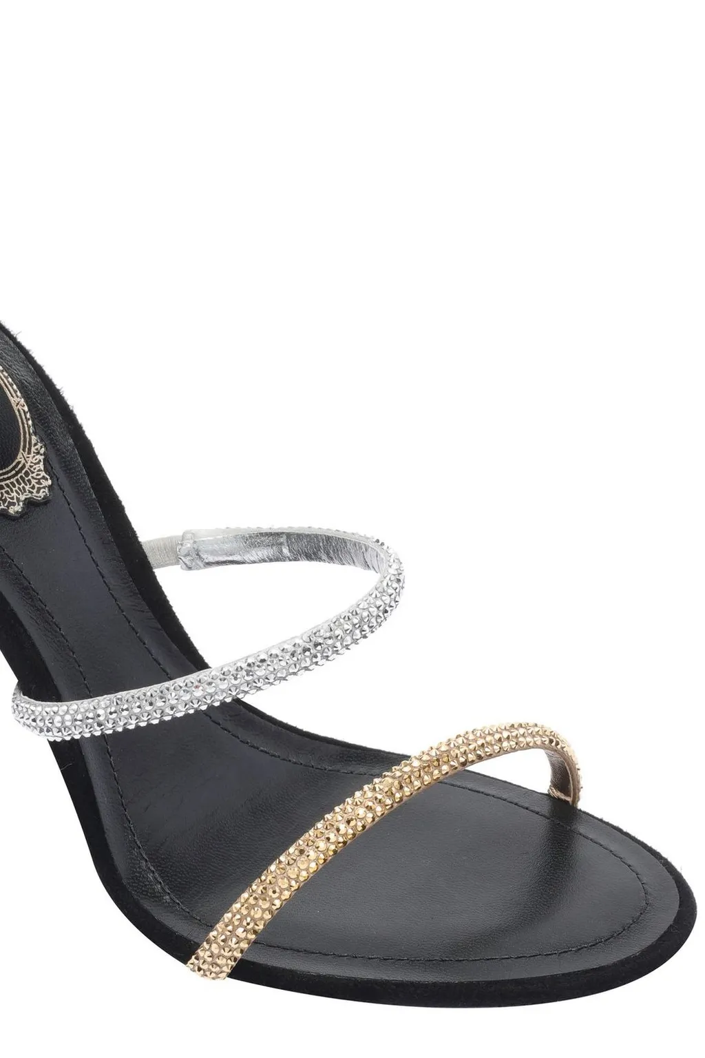René Caovilla Embellished Heeled Sandals