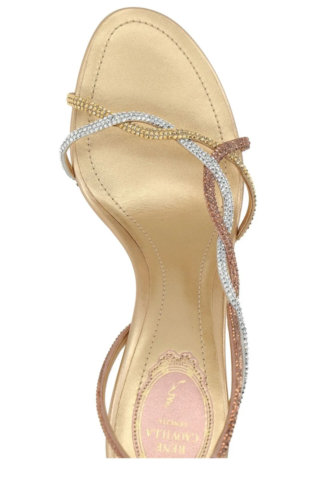 René Caovilla Braid Sandals