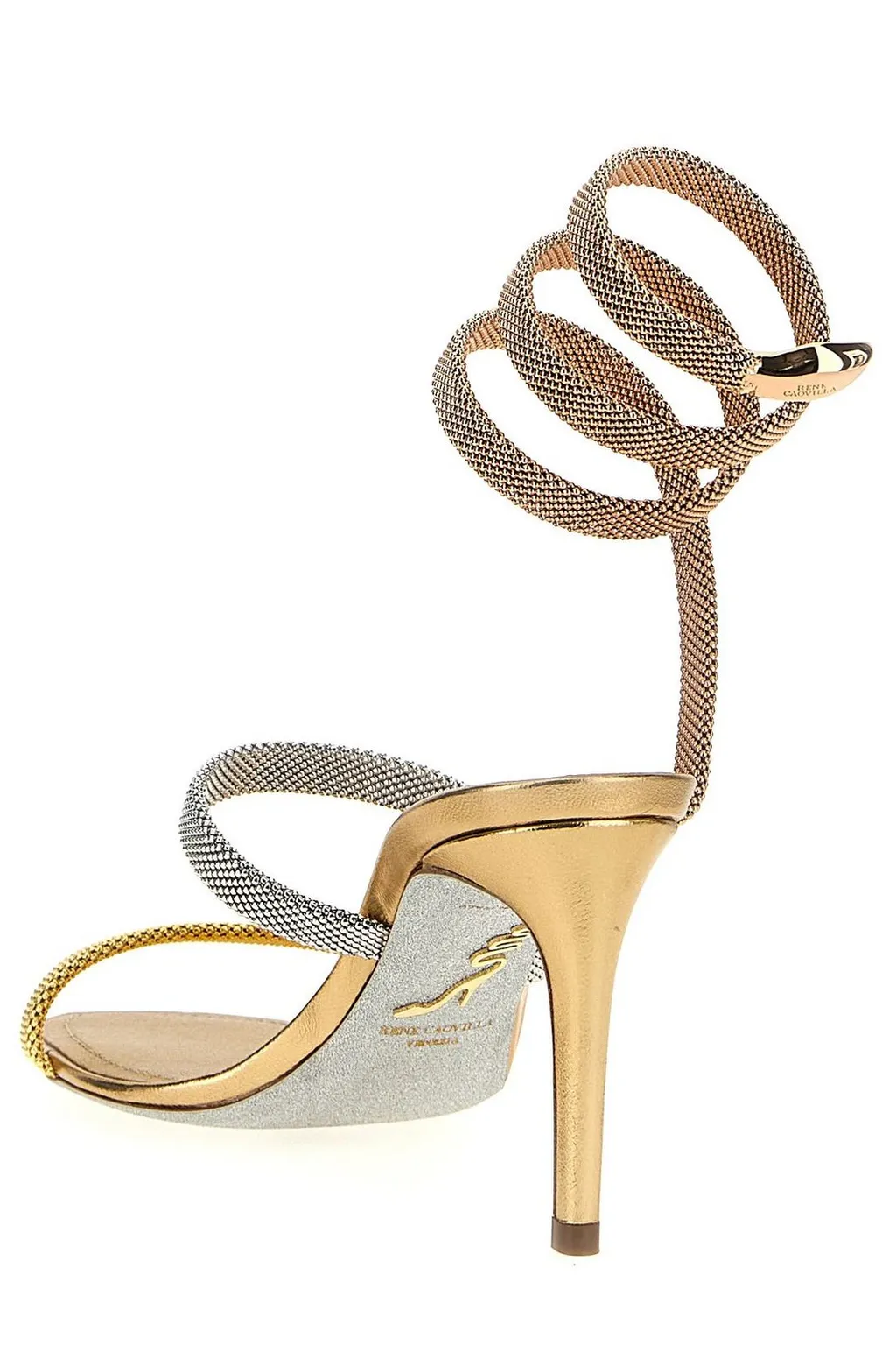 René Caovilla Strapped Heeled Sandals