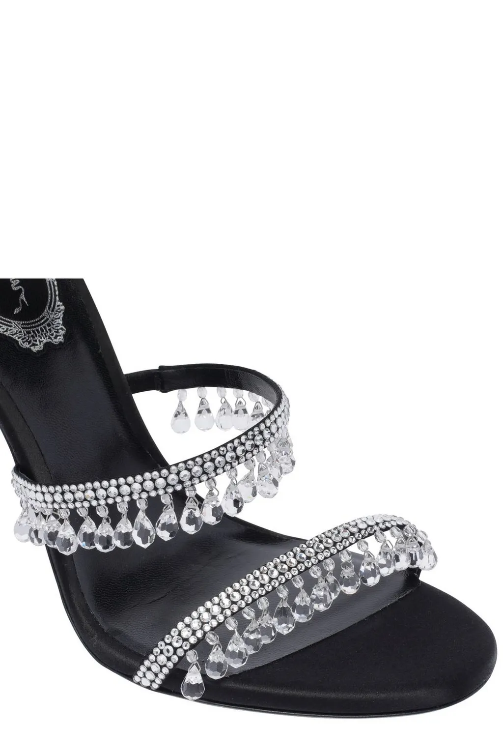 René Caovilla Cleo Embellished Wraparound Style Sandals