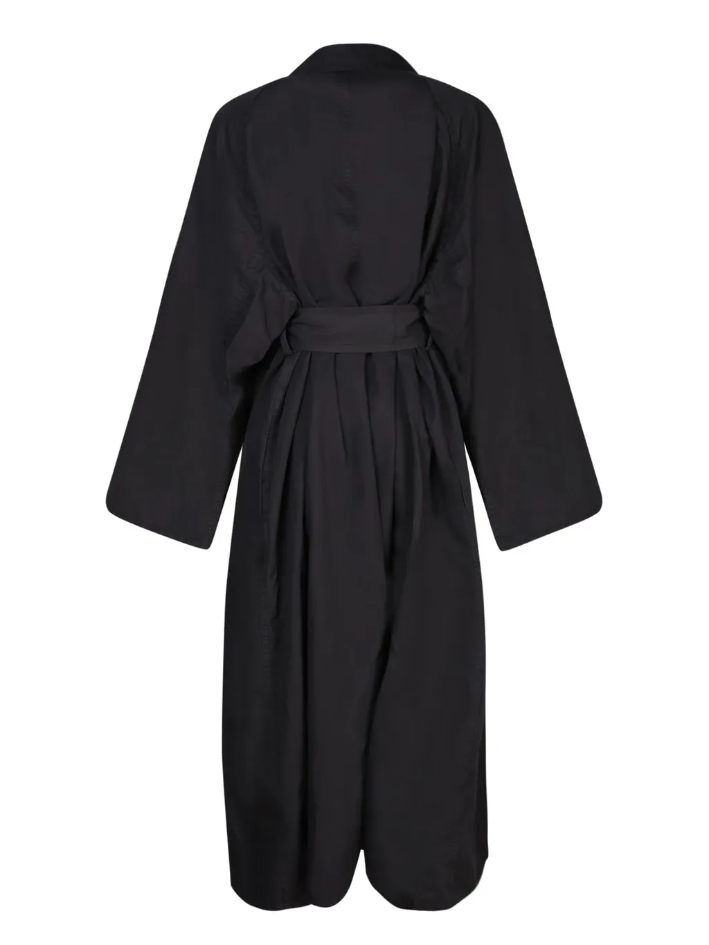Quira Oversized Belted Coat With Pockets