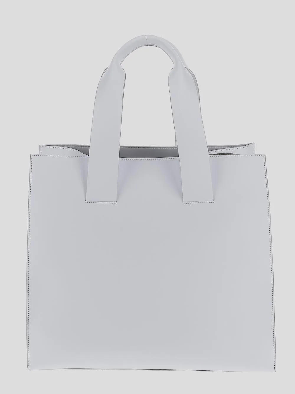 Quira Logo Printed Top Handle Bag