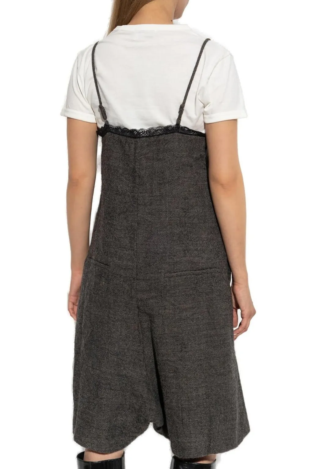 R13 Lace-Detailed Strappy Jumpsuit