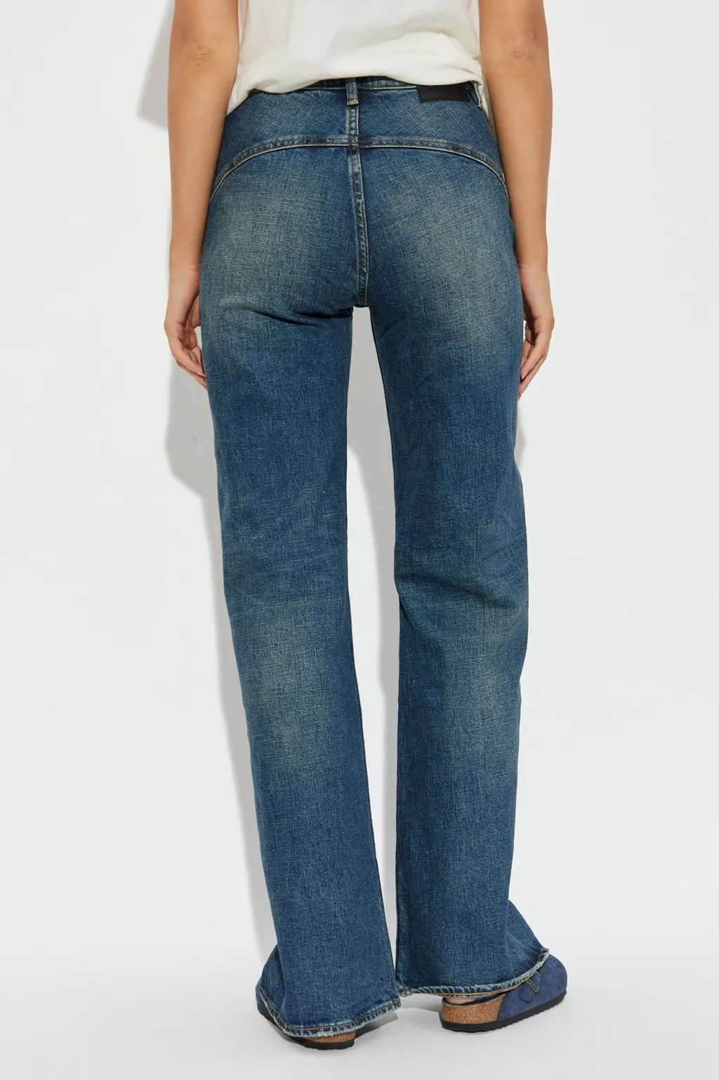 R13 Panelled Flared Jeans