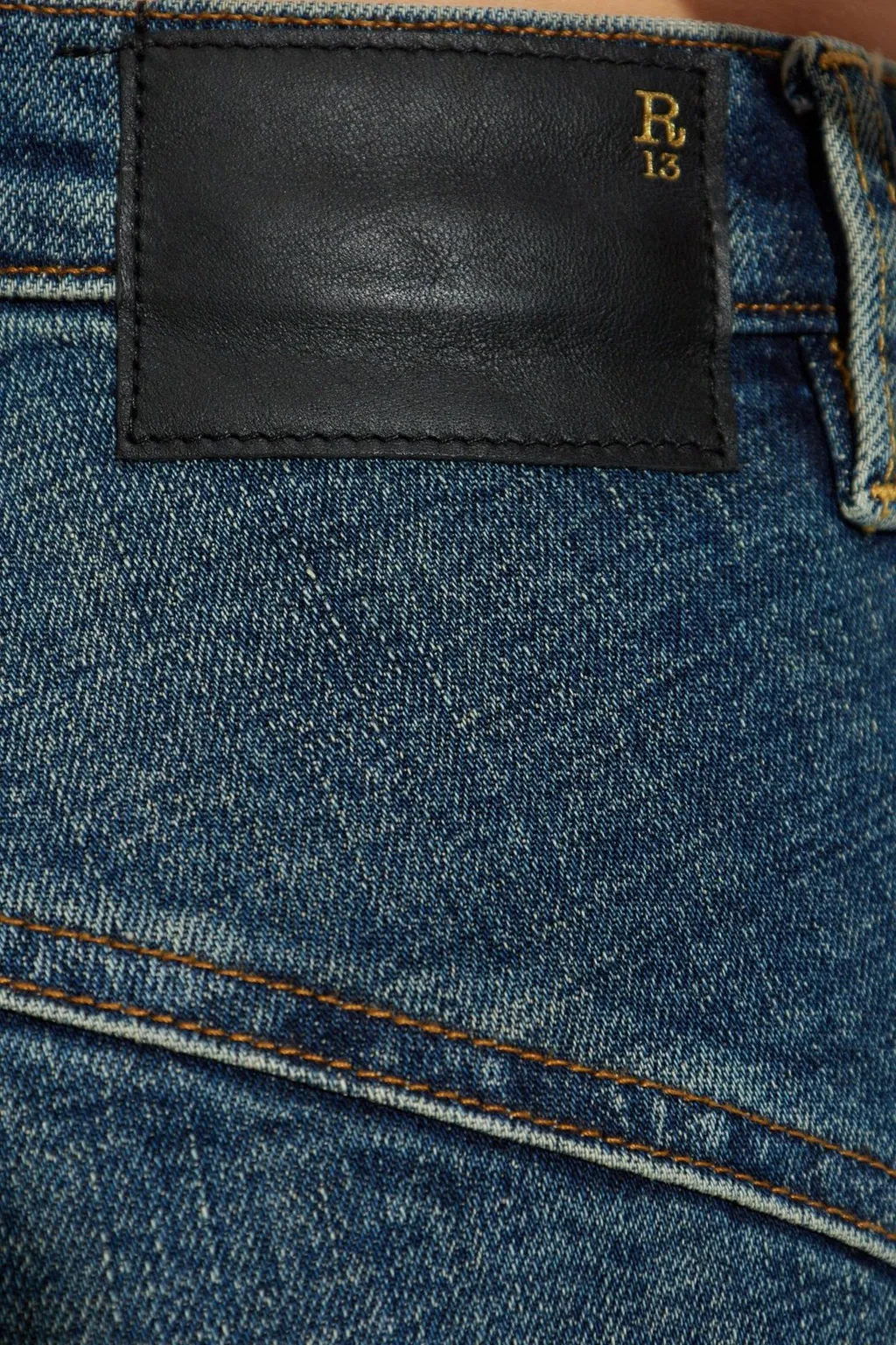 R13 Panelled Flared Jeans