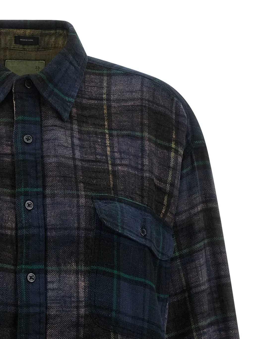 R13 Checked Buttoned Shirt