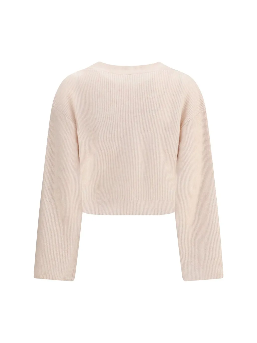 R13 Twisted Front Ribbed Cardigan