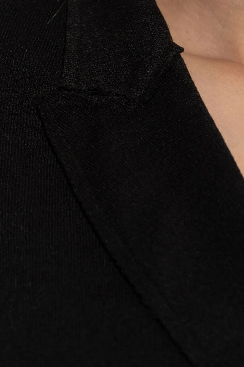 R13 Twisted Lapel Top