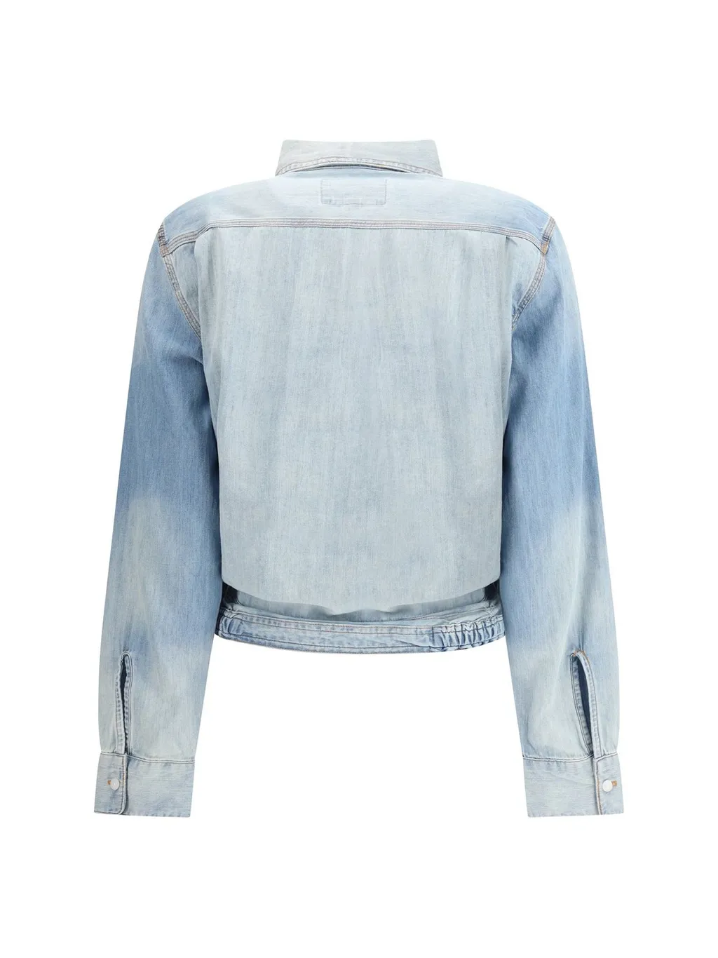R13 Wrap Denim Shirt