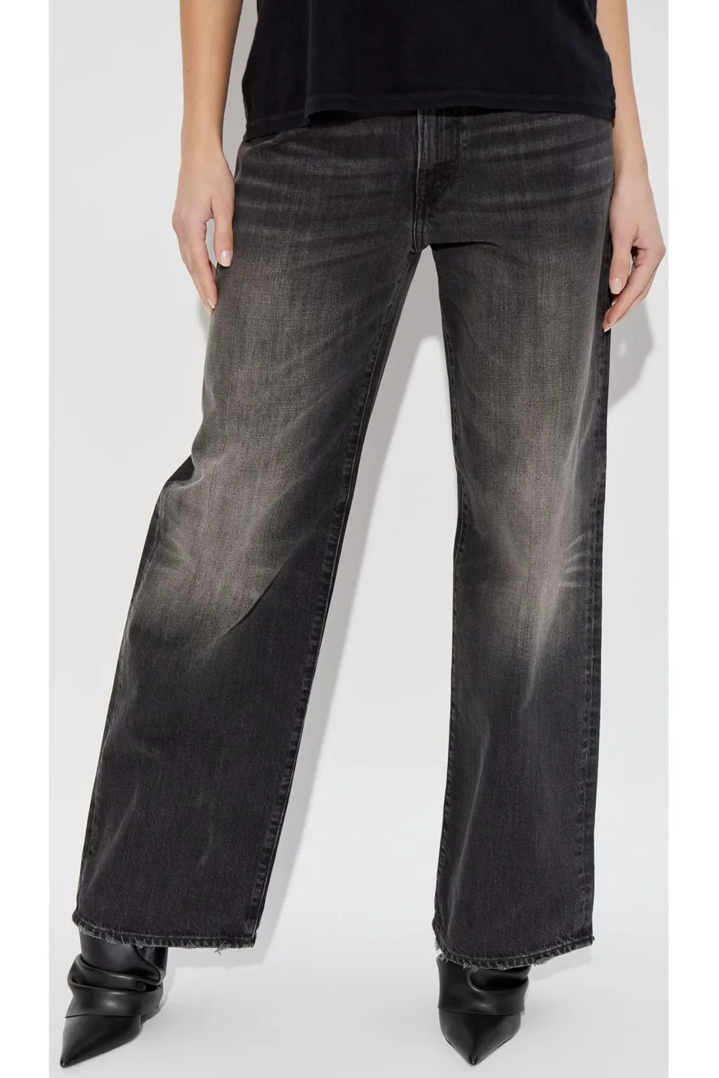 R13 D'arcy Distressed Loose Jeans