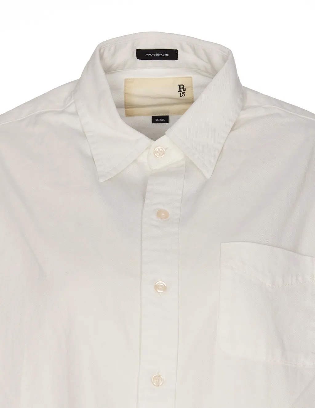 R13 Cargo Pockets Button-Up Shirt