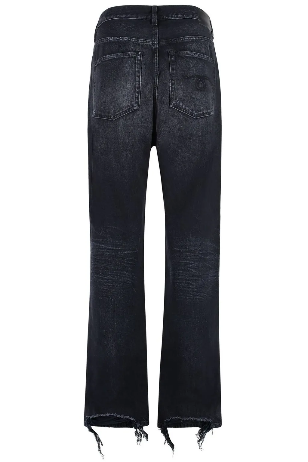 R13 Izzy Drop Distressed Jeans