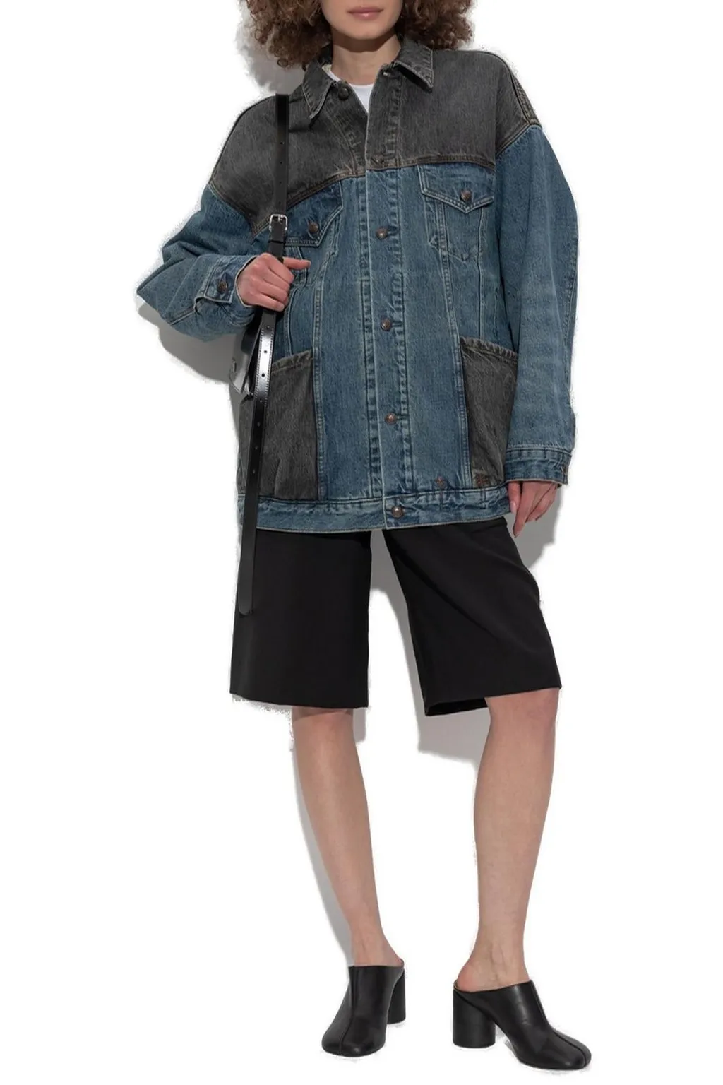 R13 Lacey Oversized Trucker Jacket