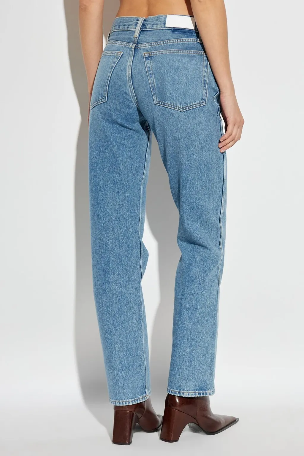 Re/Done Straight-Leg Jeans