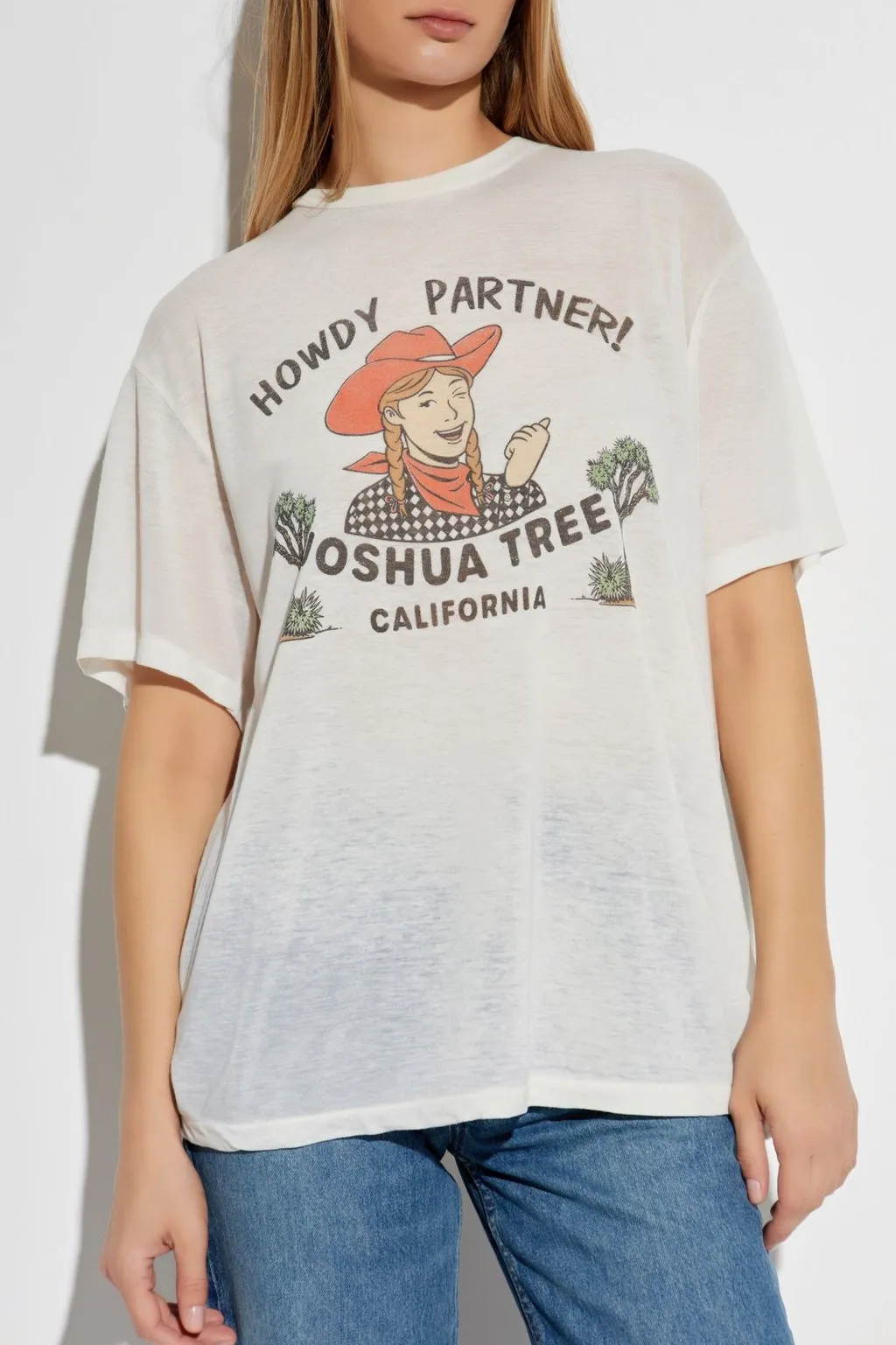 Re/Done Graphic Print T-Shirt