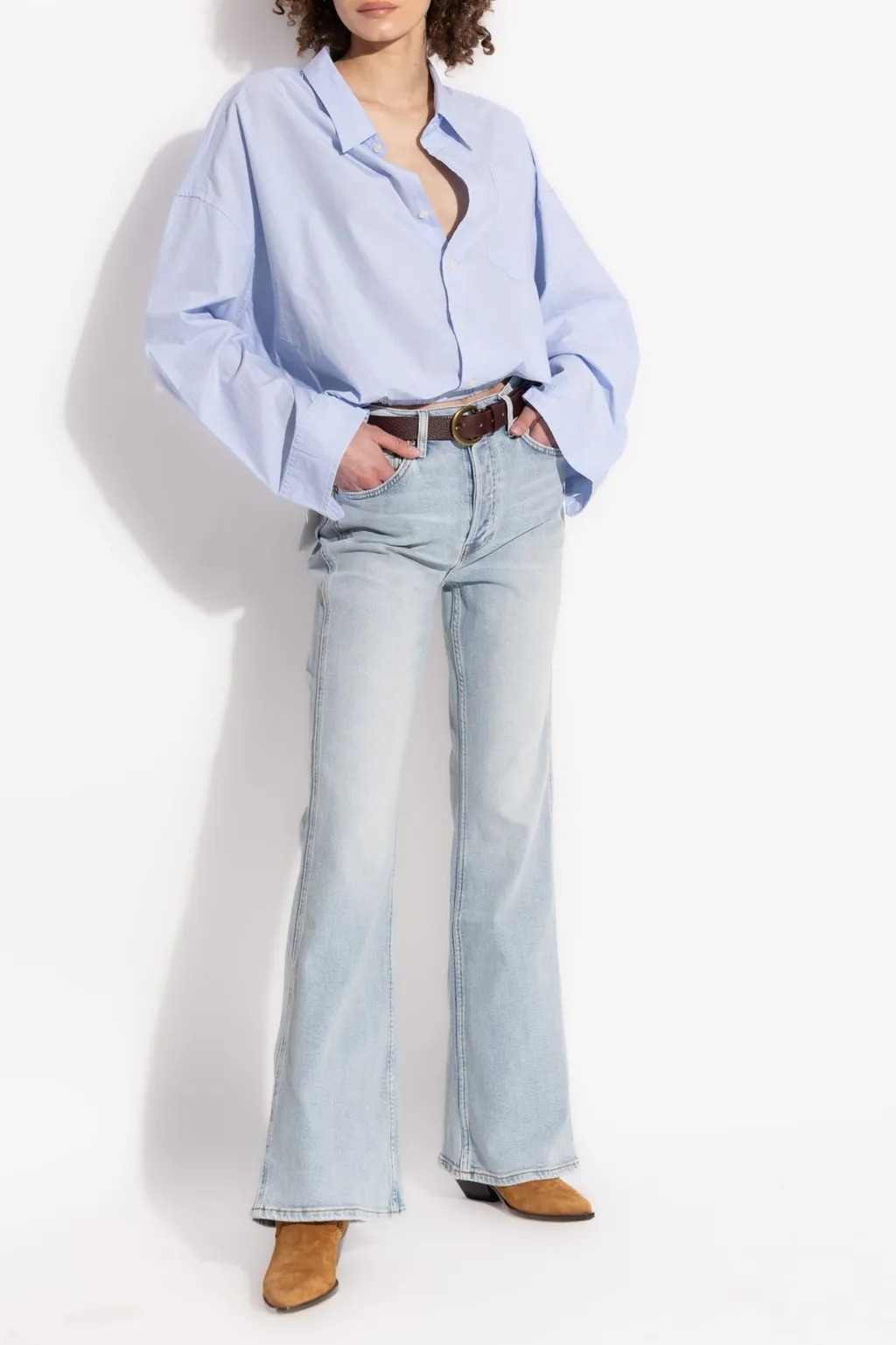 Re/Done High-Rise Flare Jeans
