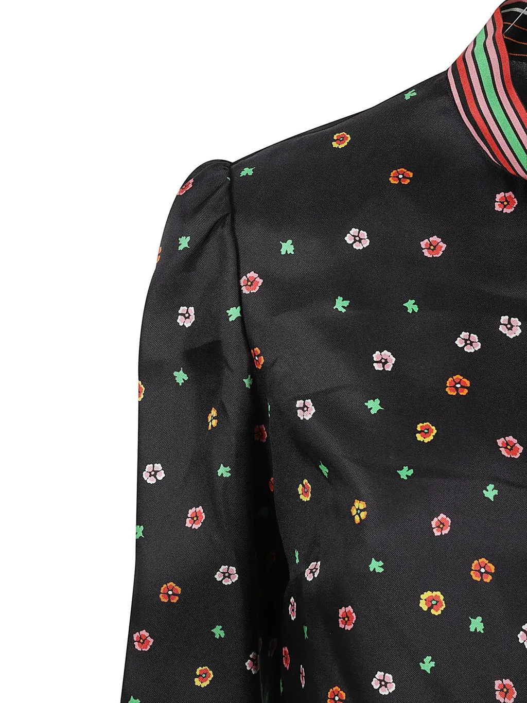 Red Valentino Floral Printed Long-Sleeved Top