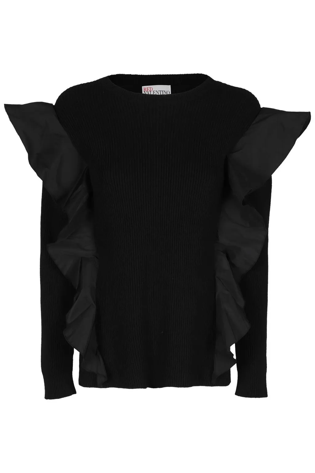 Redvalentino Ruffled Knit Jumper