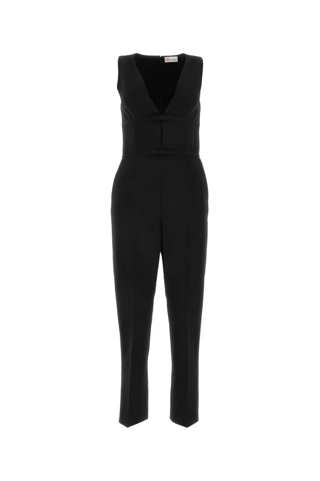 Redvalentino V-Neck Sleeveless Jumpsuit
