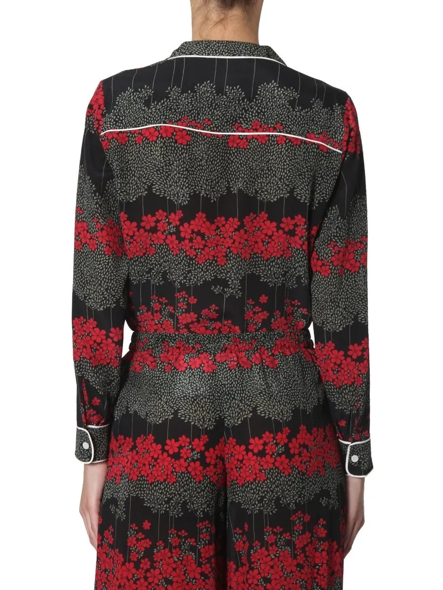 Redvalentino Floral Print Shirt