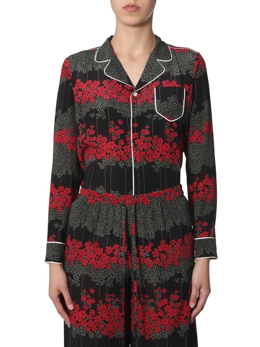 Redvalentino Floral Print Shirt