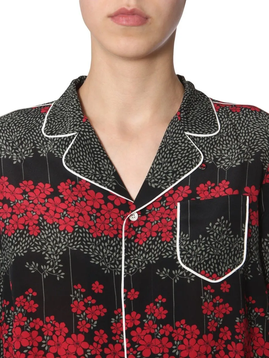 Redvalentino Floral Print Shirt
