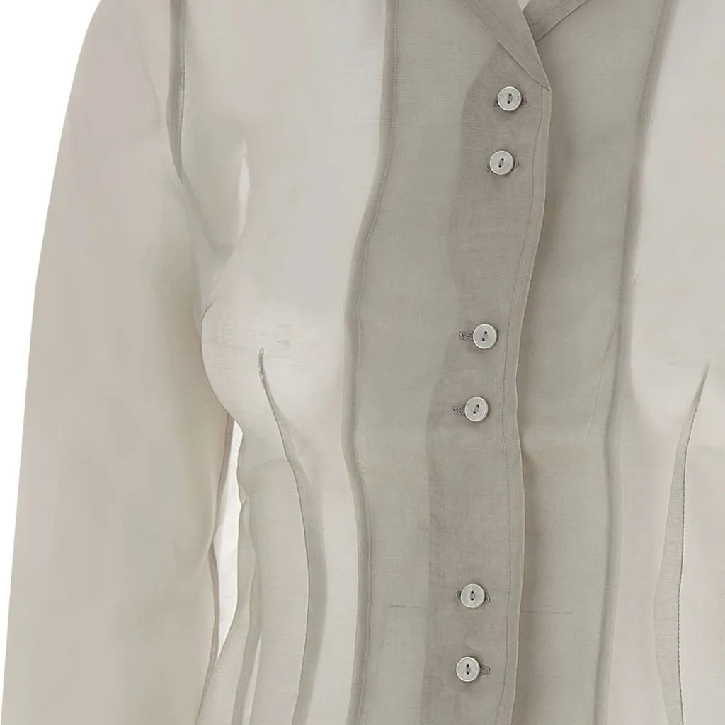 Remain Birger Christensen Sheer Blouse