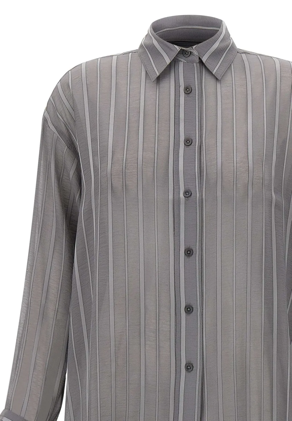 Remain Birger Christensen Sheer Stripe Blouse