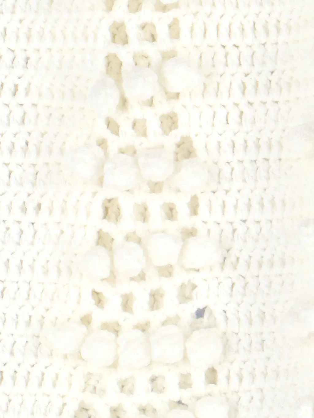 Remain Birger Christensen Crochet Knit V-Neck Dress