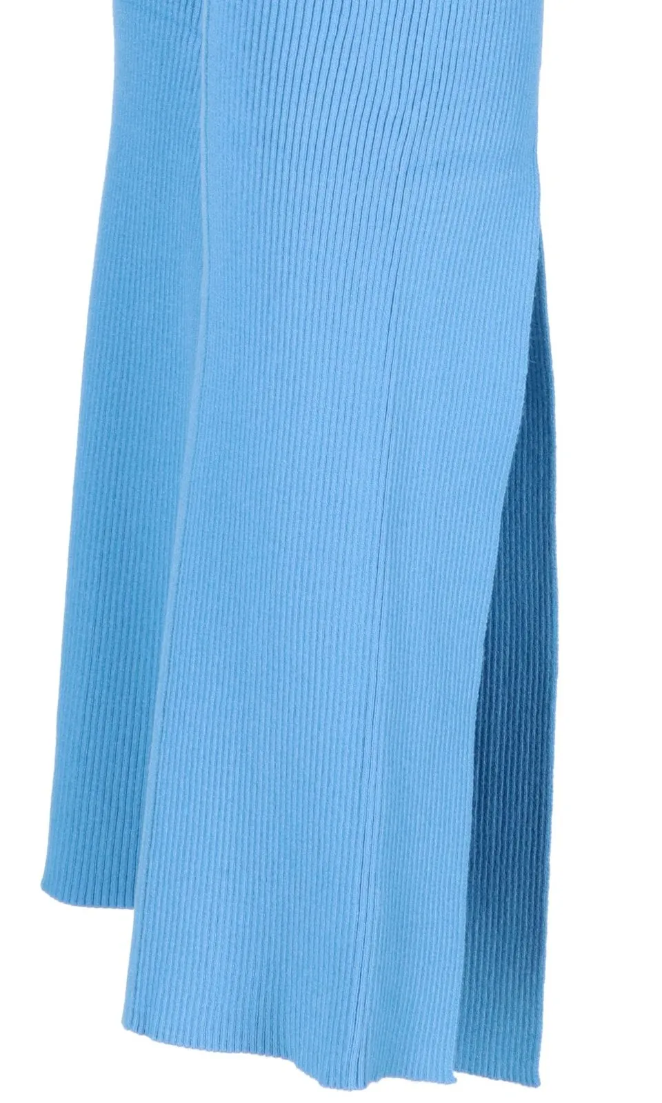 Remain Birger Christensen High Waist Front Slit Knitted Trousers