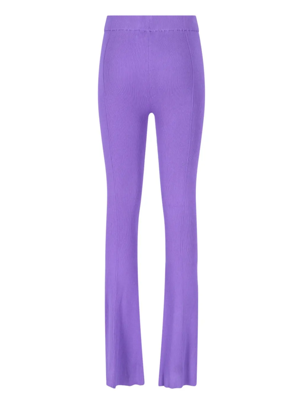 Remain Birger Christense Slit-Cuff Knitted Stretched Trousers