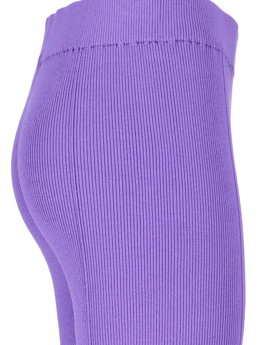 Remain Birger Christense Slit-Cuff Knitted Stretched Trousers