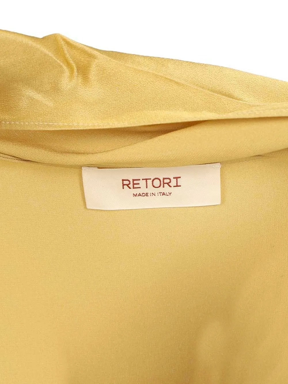 Retori V-Neck Scarf Shirt