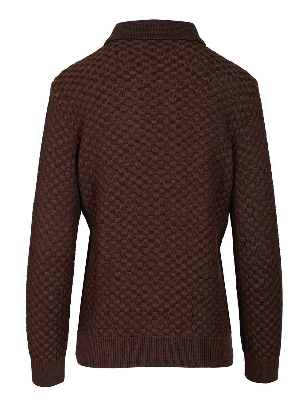 Retori Cube-Effect Knit Cardigan