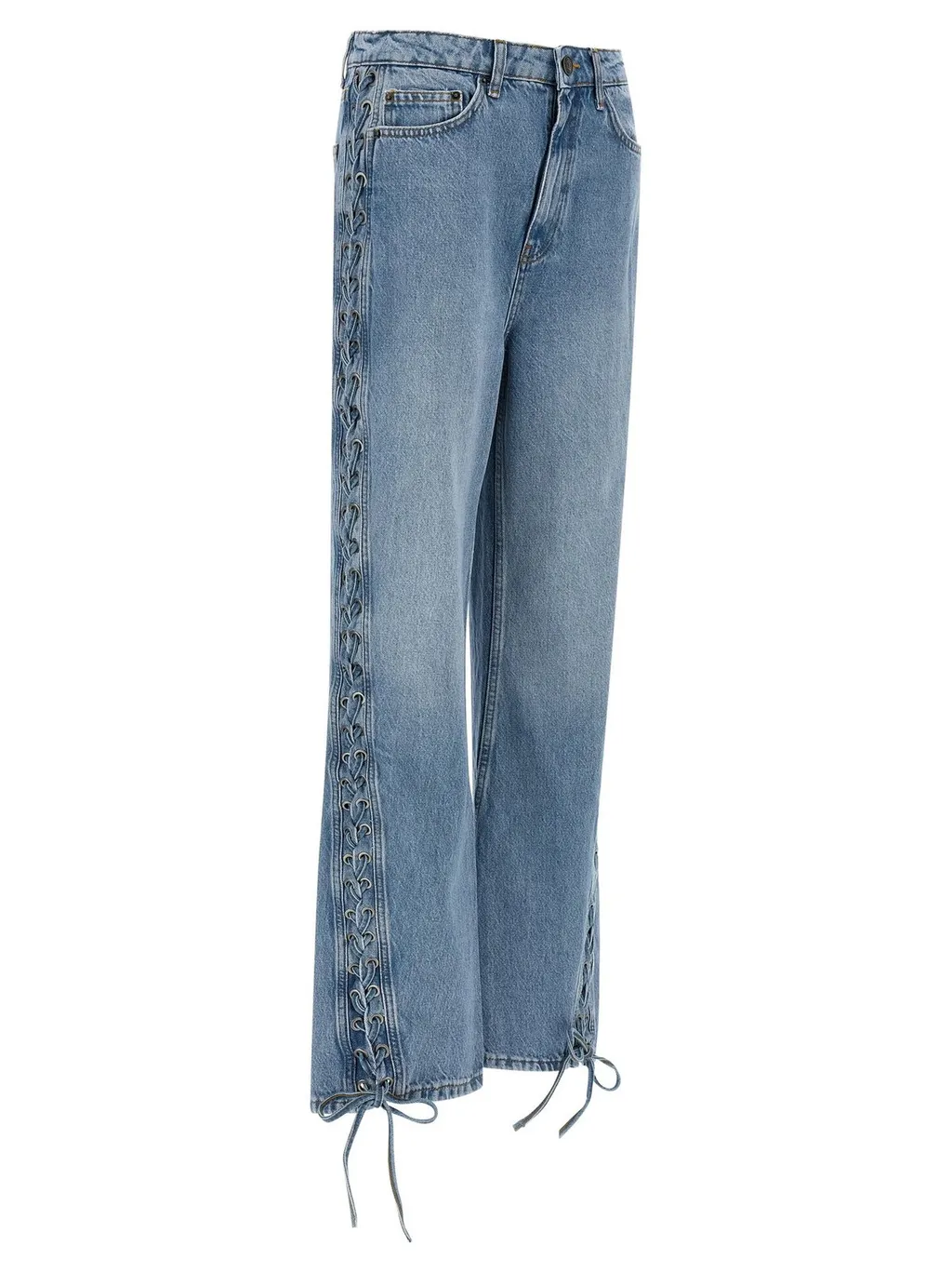 Rotate Twisted Lacing Jeans