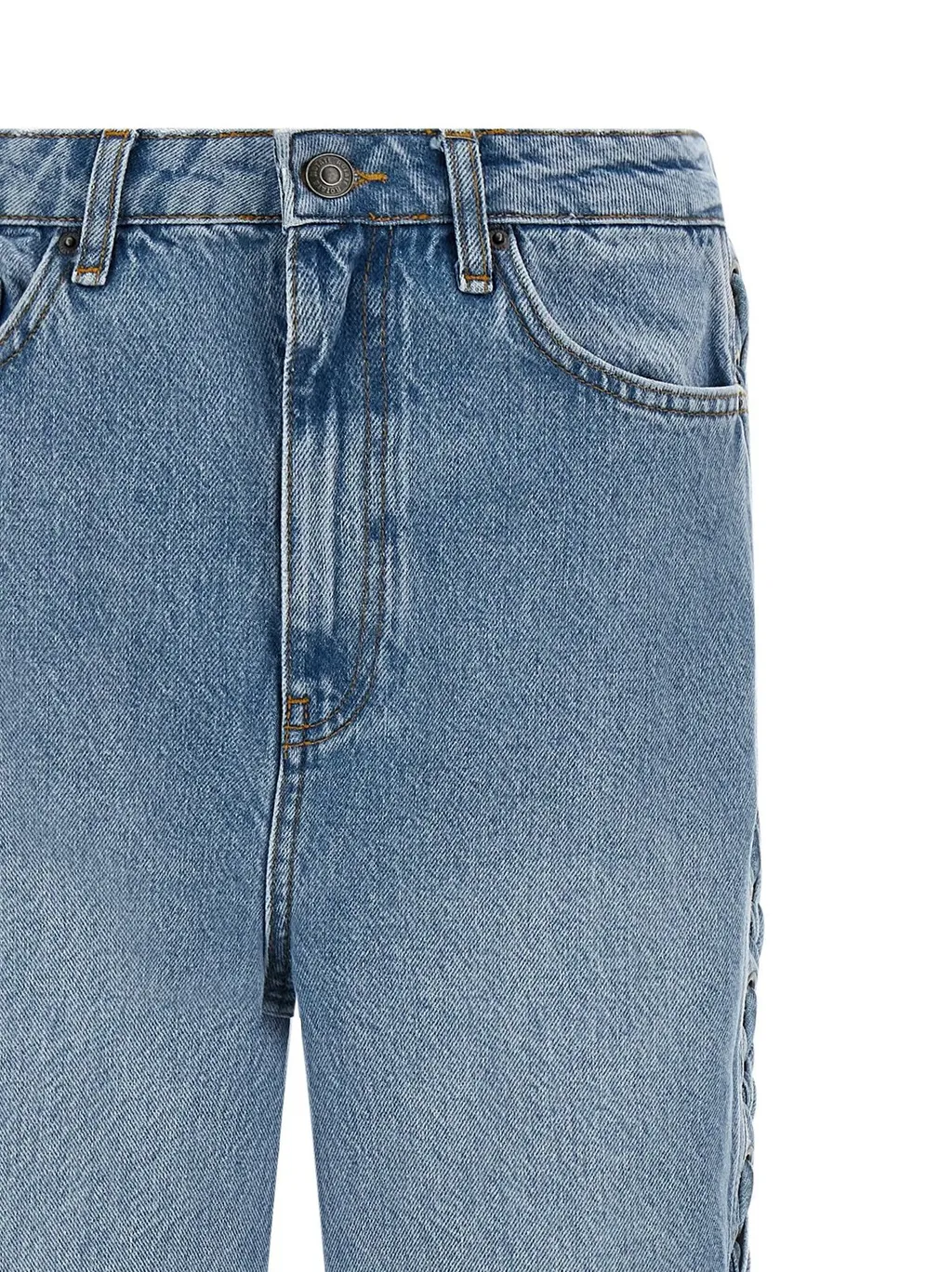 Rotate Twisted Lacing Jeans