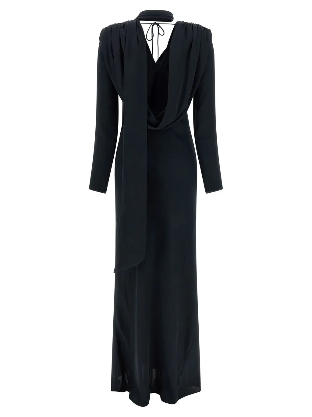 Rotate Maxi Drapy Dress